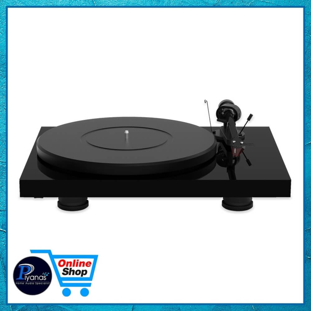 เครื่องเล่นแผ่นเสียง PROJECT : DEBUT CARBON EVO (พร้อมหัวเข็ม ORTOFON รุ่น 2M RED) (HIGH GLOSS BLACK)
